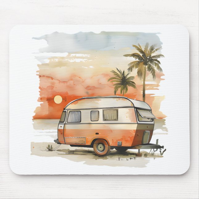 Caravan Mouse Pad (Front)