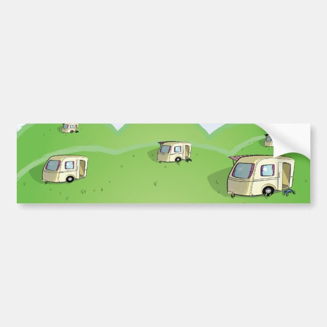 caravan park bumper sticker (Front)