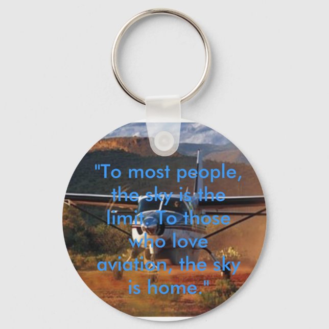 Caravan Pilot Key Ring (Front)