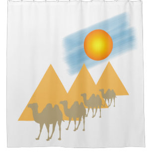 Caravan Shower Curtain