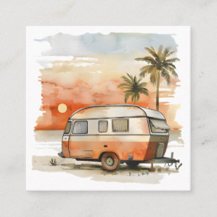 Caravan Square Business Card