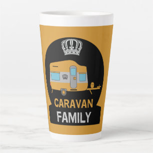 Caravaner   Caravanning   Funny Caravan Gifts Coff Latte Mug