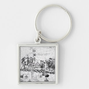 Caravans Crossing The Urals on the way to Key Ring