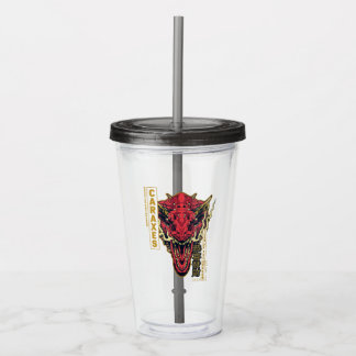 Caraxes Head Year of the Dragon | 恭喜發財 Acrylic Tumbler