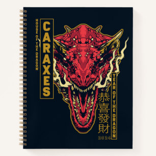 Caraxes Head Year of the Dragon   恭喜發財 Notebook