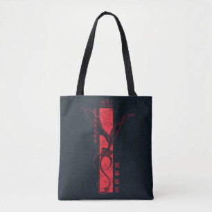 Caraxes in Flight Banner Chinese New Year 萬事如意 Tote Bag