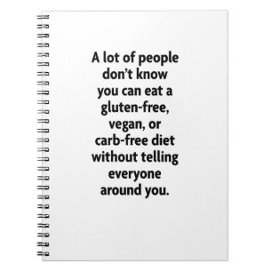 carb-free notebook