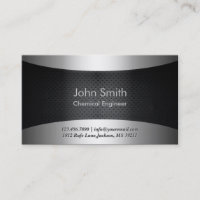 Carbon Black Chemical Engineer Business Card