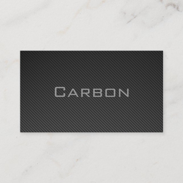 Carbon Business Card (Front)