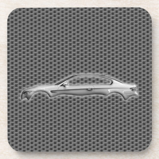Carbon Car 3D Fashion Accessory Cool Design Coaster