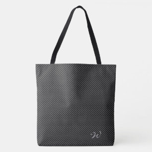 Carbon Fibre 1-2A Options All-Over-Print Tote Bag