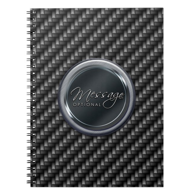 Carbon Fibre 2 Notebook Options (Front)
