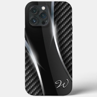 Carbon Fibre 3 iPhone 13 Pro Max Case