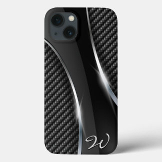 Carbon Fibre 3 Options iPhone 13 Case