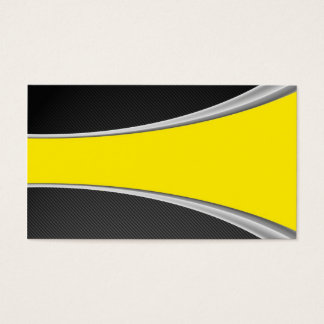 Carbon Fibre and yellow card