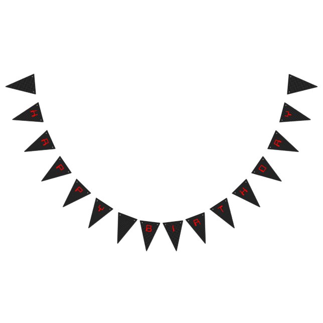 Carbon fibre bunting  (All)