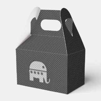 Carbon Fibre Elephant Republican Party Symbol Favour Box