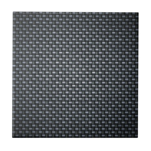 Carbon Fibre Look Tile (Front)