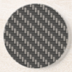 Carbon Fibre Material Coaster