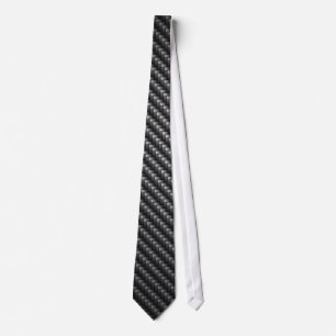 Carbon Fibre Pattern Tie