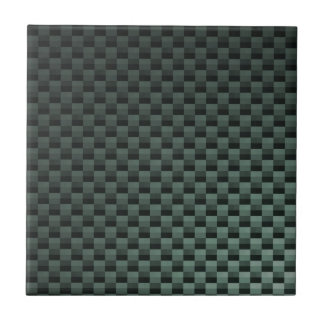 Carbon Fibre Patterned Tile