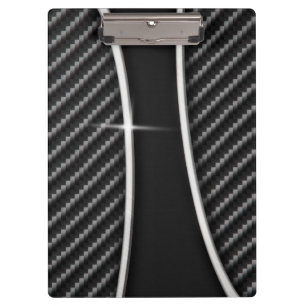 Carbon Fibre Style Clipboard
