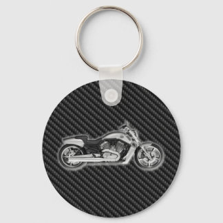 Carbon Harley Motorcycle 3D Fashion Accessory Key Ring