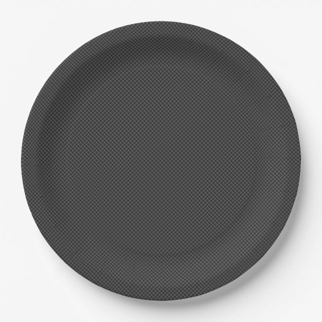 Carbon Style 04 Paper Plate (Front)