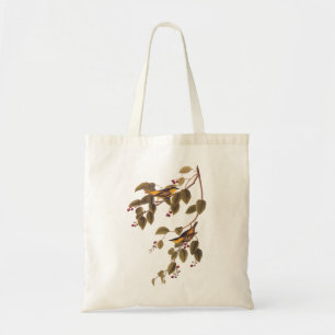 Carbonated Warbler Audubon Bird Tote Bag