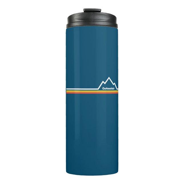 Carbondale, Colorado Thermal Tumbler (Front)