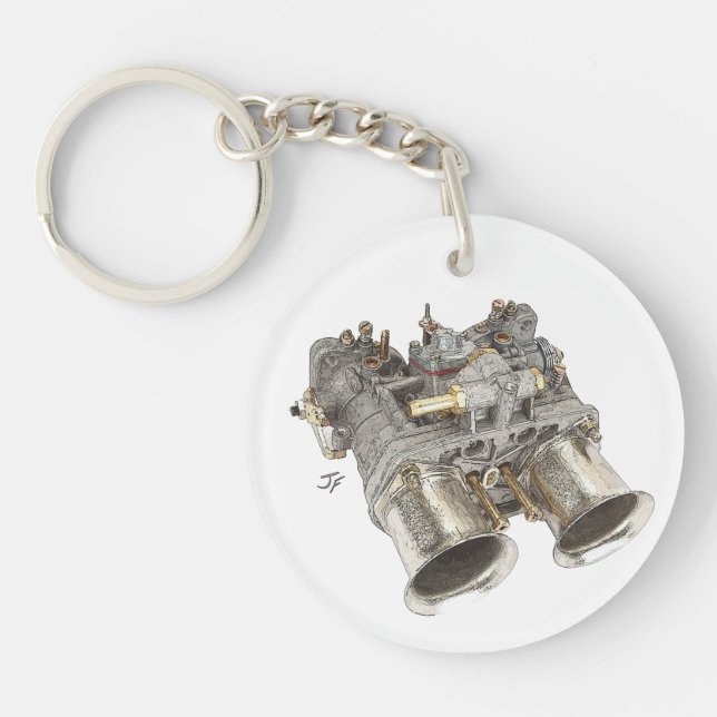 Carburettor Key Ring (Front)