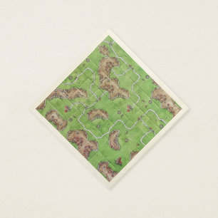 Carcassone Board Napkins