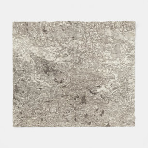 Carcassonne Fleece Blanket