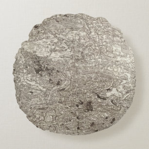 Carcassonne Round Cushion