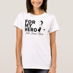 Carcinoid Cancer For My Hero Personalise T-Shirt