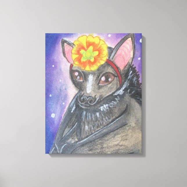 Card#8 Canvas Print (Front)