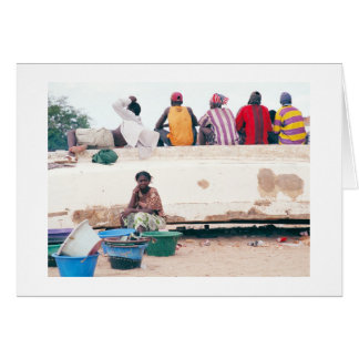 Card, "A Woman's Work is Never Done"