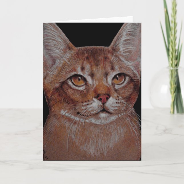 Card - Abby Cat (Front)