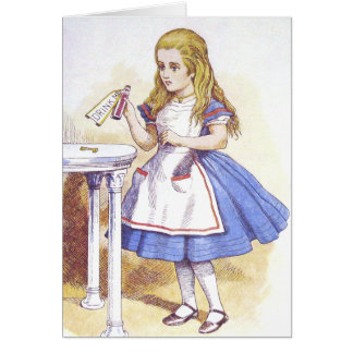 Card: Alice in Wonderland - Drink Me