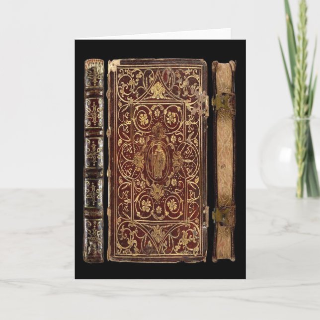 Card - Antique Book - Saint Patrick (Front)