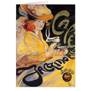 Card:  Art Nouveau Café