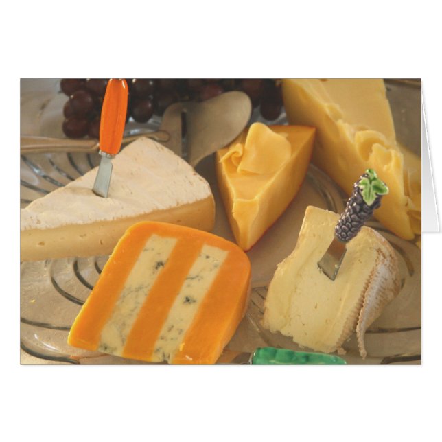 Card, "Assorted Cheeses # 2" (Front Horizontal)