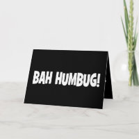 Card: Bah Humbug!