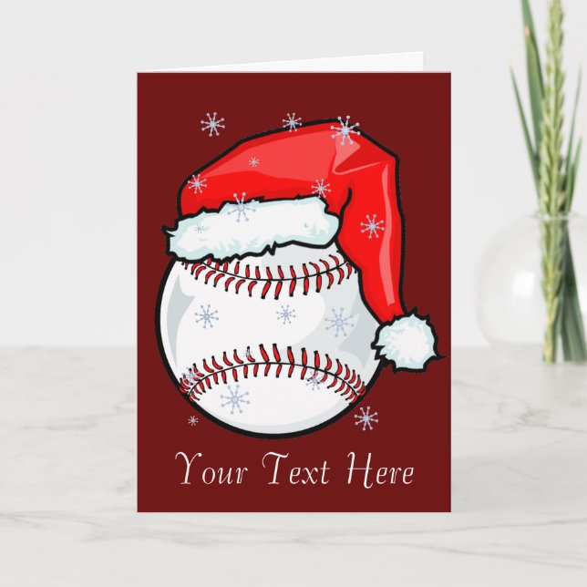 Card - Baseball Christmas (Front)