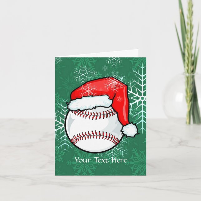 Card - Baseball Christmas (Front)