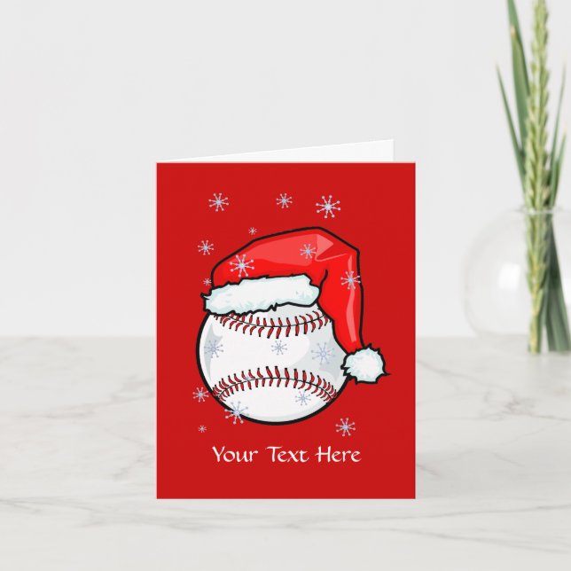 Card - Baseball Christmas (Front)