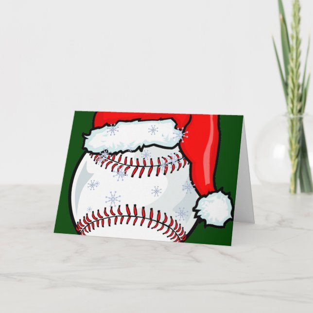 Card - Baseball Christmas (Front)