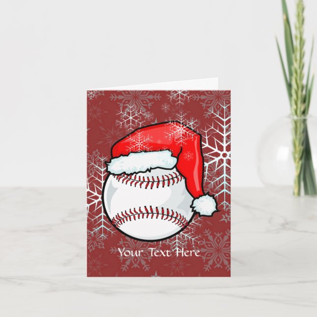 Card - Baseball Christmas (Front)