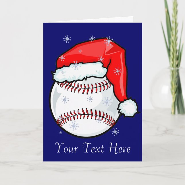 Card - Baseball Christmas (Front)