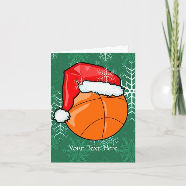 Card - Basketball Christmas (Front)